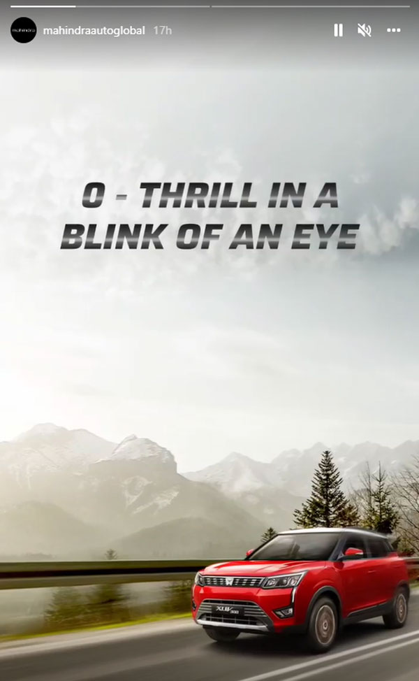 New Mahindra XUV300 Officially Teased