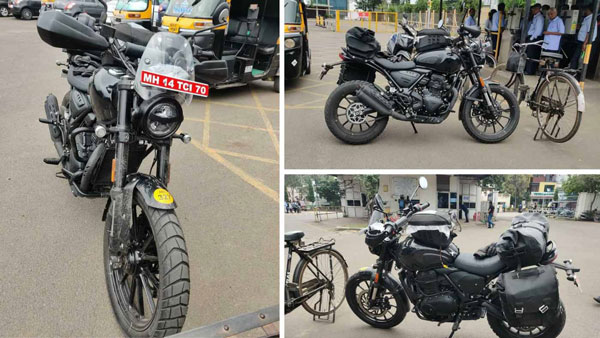 Bajaj Triumph Motorcycle Spotted In India - Royal Enfield Himalayan, Yezdi Adventure Rival 