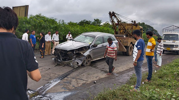 Miracle On The Highway - Car Splits Tractor In Half