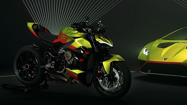Limited Edition Ducati Lamborghini Motorcycle Revealed: Ducati Streetfighter V4 Lamborghini Is Here