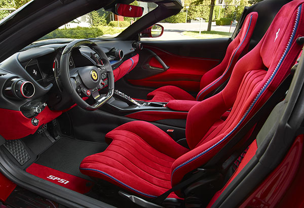 1 of 1 Ferrari SP51 Revealed - Flexing Prancing Horse Style