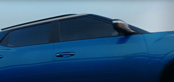 Mahindra XUV400 Electric SUV Teased Again - Exterior & Electric Blue Colour Revealed 