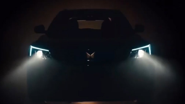 Mahindra XUV400 Electric SUV Teased Again - Exterior & Electric Blue Colour Revealed 