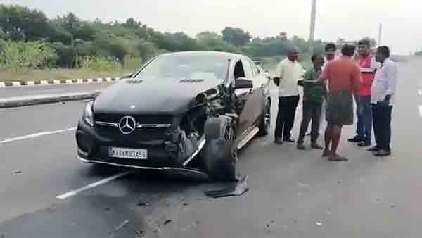 Miracle On The Highway - Car Splits Tractor In Half
