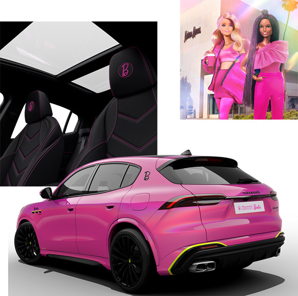 Barbie Maserati Grecale Is As Pink As It Gets For A Brilliant Cause