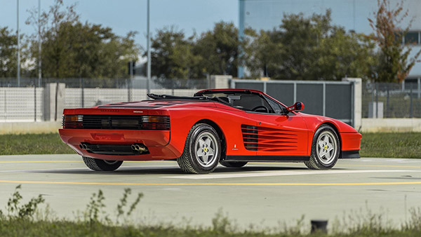 Ultra-Rare Pininfarina-Made Ferrari Testarossa Spider Looks To Outrun Wallets At Auction 