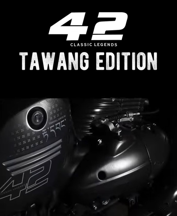 Jawa 42 Tawang Edition Launch On November 6 – Limited To 100 Units