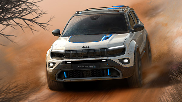 2022 Paris Motor Show - Jeep Avenger 4x4 Concept Revealed