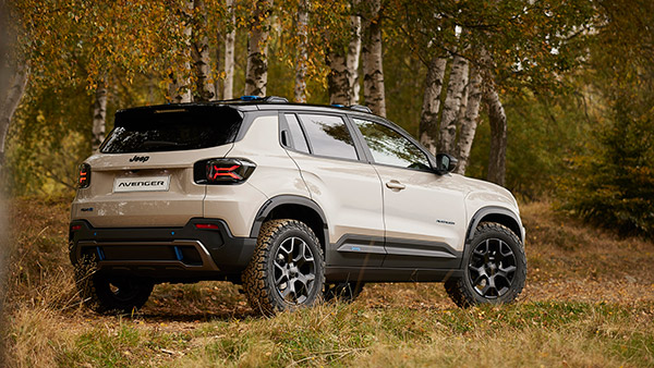 2022 Paris Motor Show - Jeep Avenger 4x4 Concept Revealed