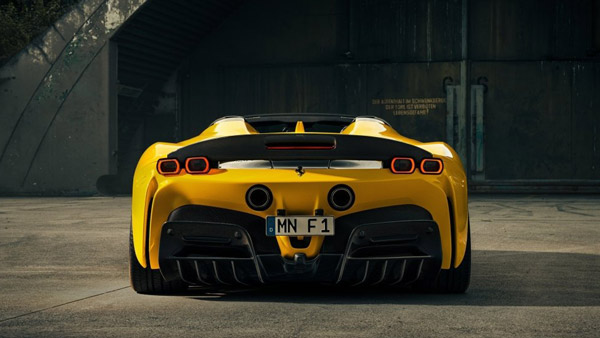 1,094bhp Novitec Ferrari SF90 Spider Arrives With Bonkers Exhaust & Ducktail Spoiler