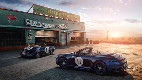 洋書 CARRERA PANAMERICANA porsche-718-rs-spyder-carerra-