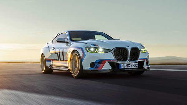 bmw 3.0 csl running shot