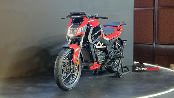 matter motorcycle red