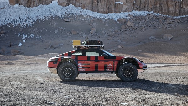 Porsche 911 Goes Where No Sports Car Has Gone Before - Climbs Slopes Of The World's Tallest Volcano