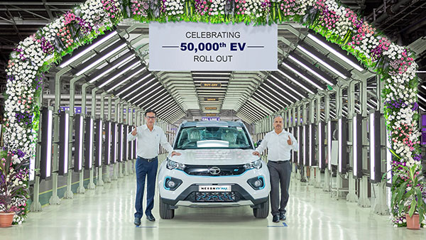 Tata Motors Becomes The First Indian Automaker To Produce 50,000 Electric Cars