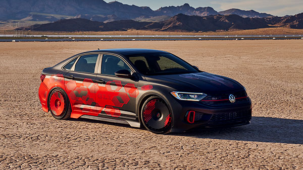 Volkswagen Jetta GLI Performance Concept Revealed - Go-Faster Sedan Goes Bonkers At SEMA 2022 