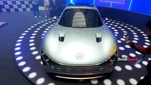 Mercedes-Benz Flaunts Vision EQXX In India Fr Mercedes-Benz Flaunts Vision EQXX In India Fr