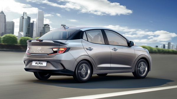 2023 hyundai aura rear