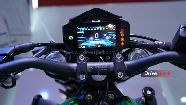 benelli 752s tft display auto expo 2023