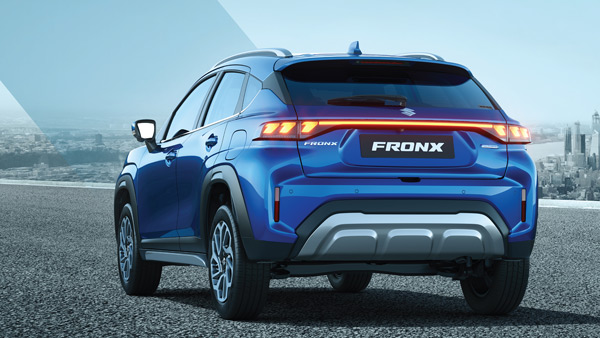 maruti suzuki fronx rear