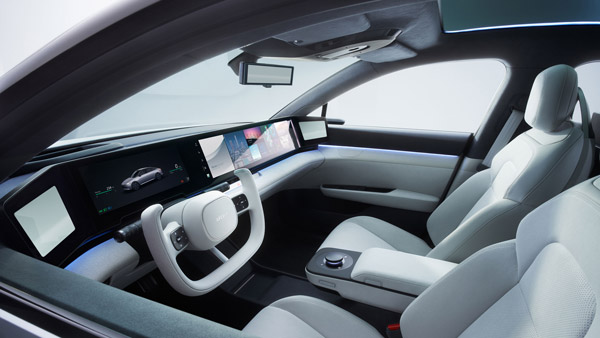 sony honda mon=bilit afeela prototype ces 2023 interior
