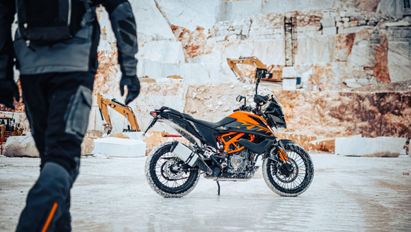 2023 ktm 390 adventure side