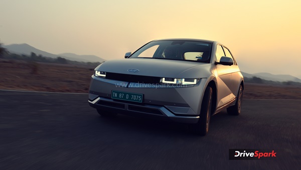 ioniq 5 tracking shot