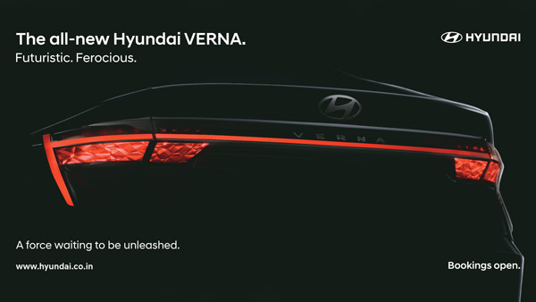 2023 Hyundai Verna Launch On 21st March - Rear