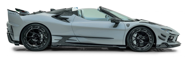 mansory f9xx spider tempesta celeste