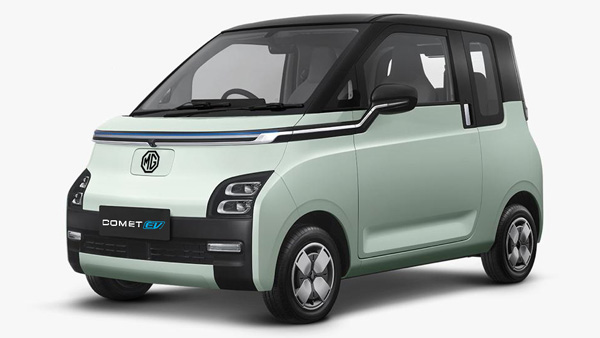 mg comet ev blue