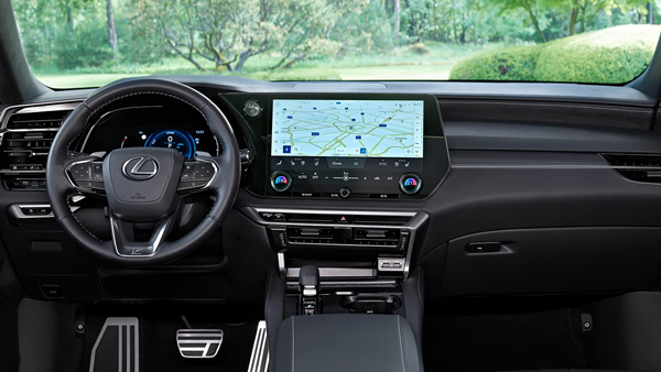 2023 lexus rx interior