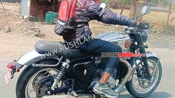 bsa gold star 650 spy shot