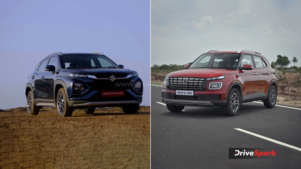 Maruti Suzuki Fronx Turbo Vs Hyundai Venue Turbo Maruti Suzuki Fronx Turbo Vs Hyundai Venue Turbo