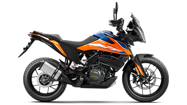 KTM 390 Adventure X Side View