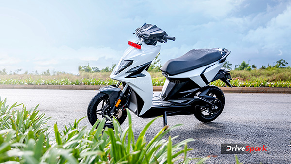 Simple One Electric Scooter White