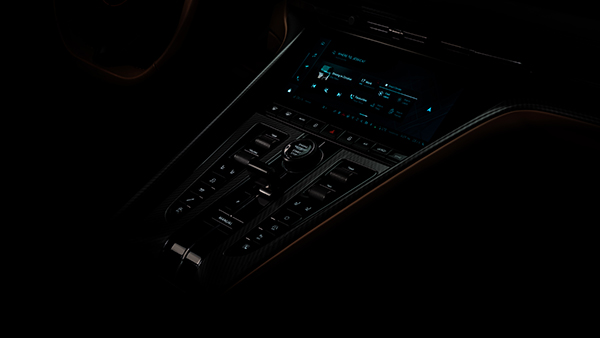 aston martin db12 teaser image centre console