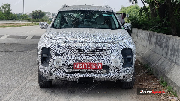 Tata Safari Facelift Front