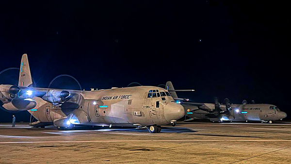 C-130J Aircraft Front