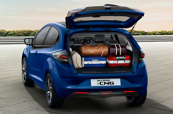 Tata Altroz iCNG Bootspace