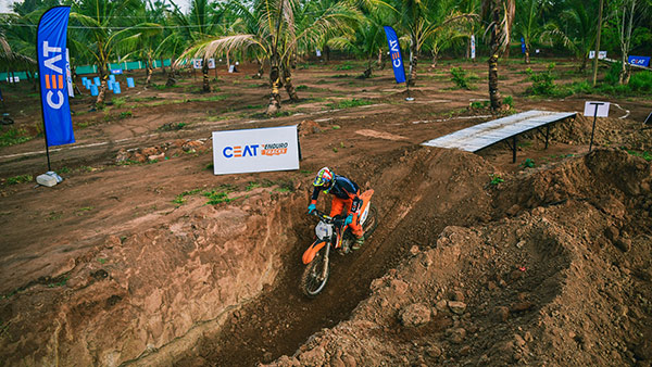 CEAT Enduro Tracks - Riding Down Ditch