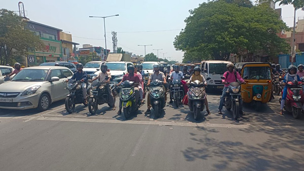 overspeeding In Chennai City