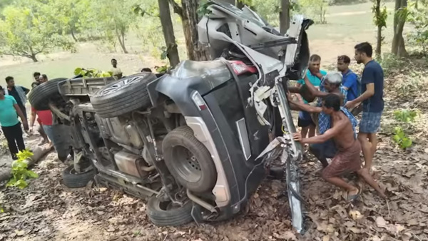 Mahindra Scorpio N Accident