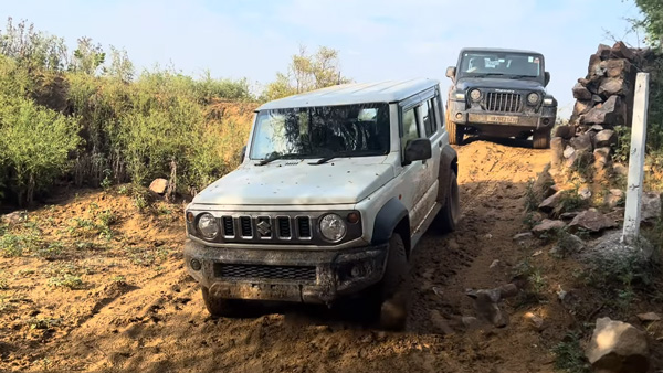 Maruti Suzuki Jimny Rescues Mahindra Thar