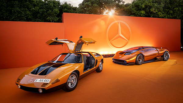 mercedes vision one-eleven concept & C111