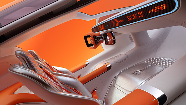 mercedes vision one-eleven concept interior