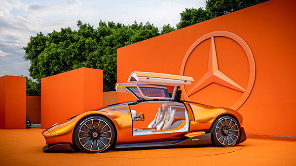 mercedes vision one-eleven concept side design