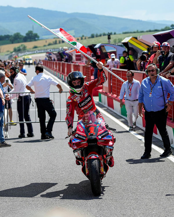 Pecco Pit Lane Glory