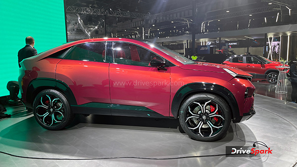 Tata Curvv SUV Side
