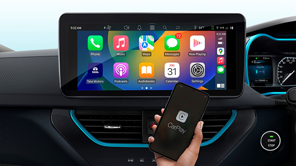 Tata Nexon EV Max XZ+ LUX Screen