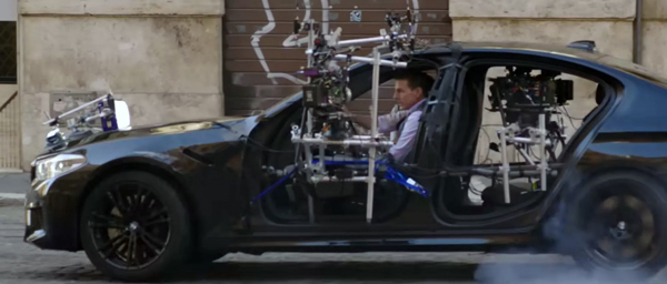 tom cruise drifts bmw